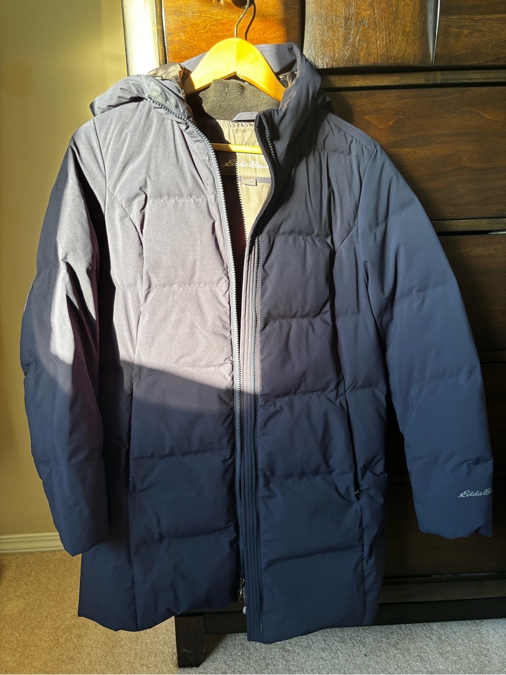 Eddie Bauer Women’s Down Puffer Coat - size small petite